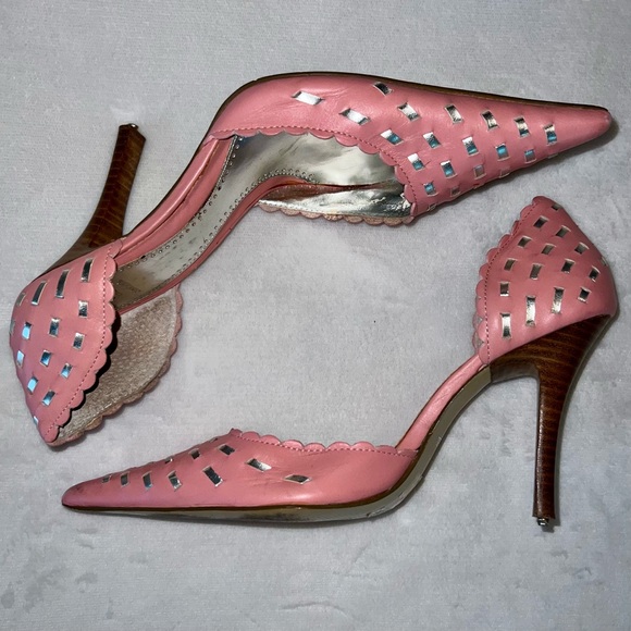 Bakers Pink Stacia Pointed Toe Heels - Picture 8 of 10